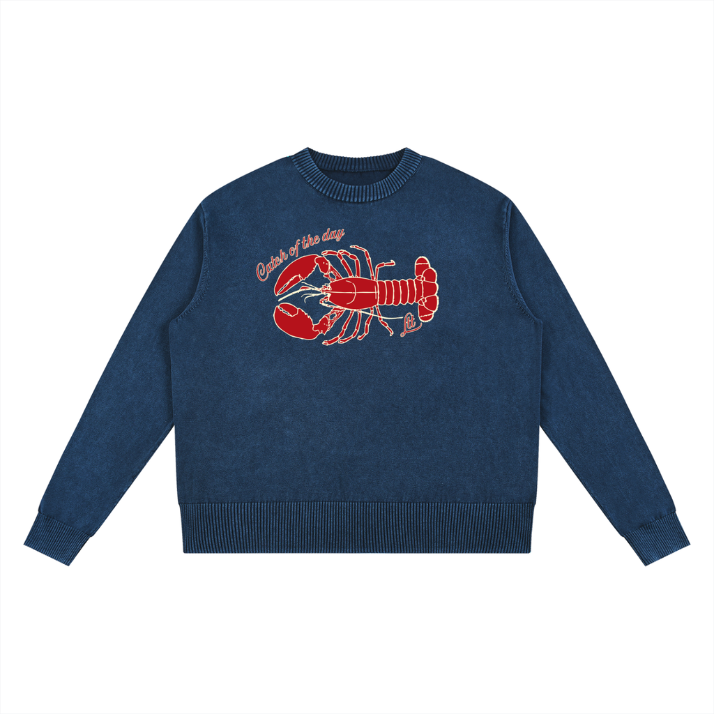Catch of the day oversized sweater