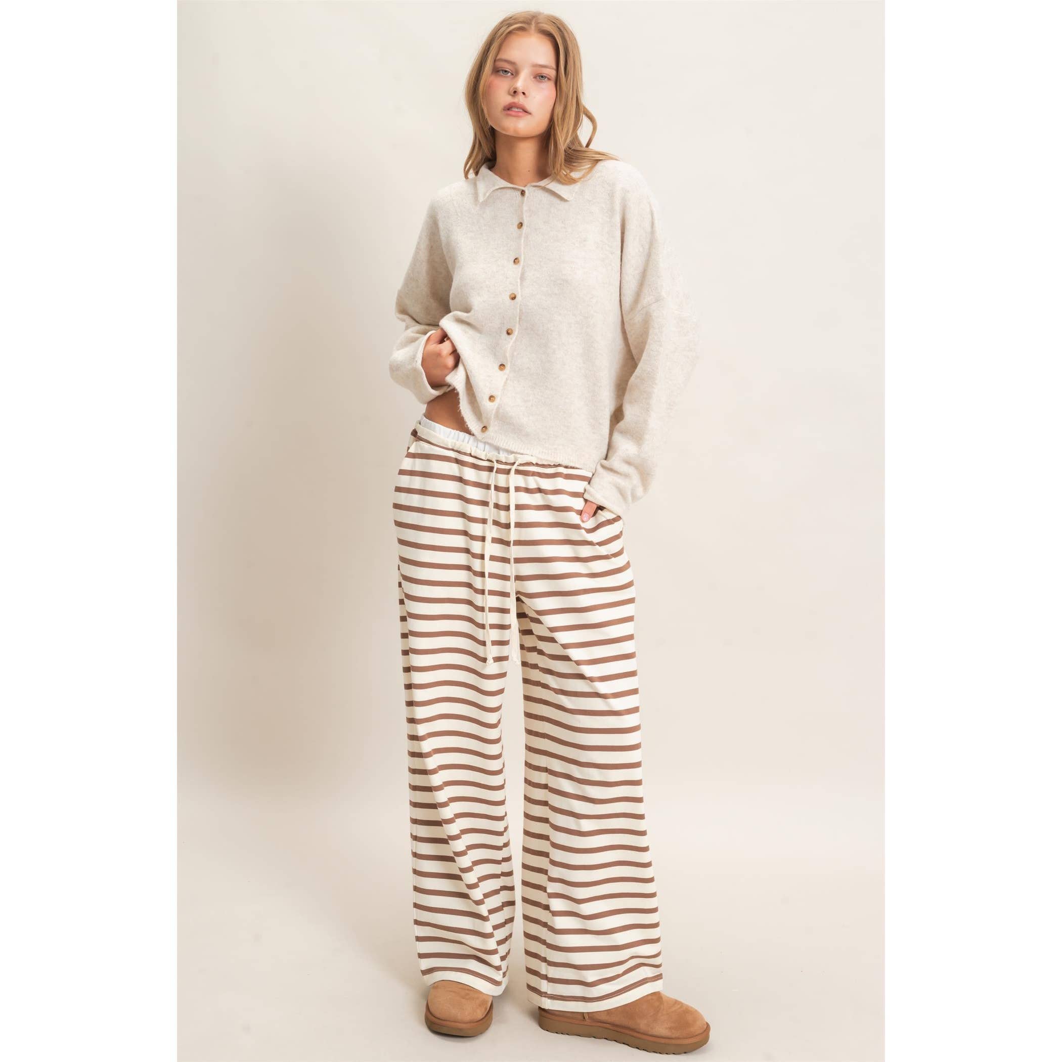 Cape morning stripe pant