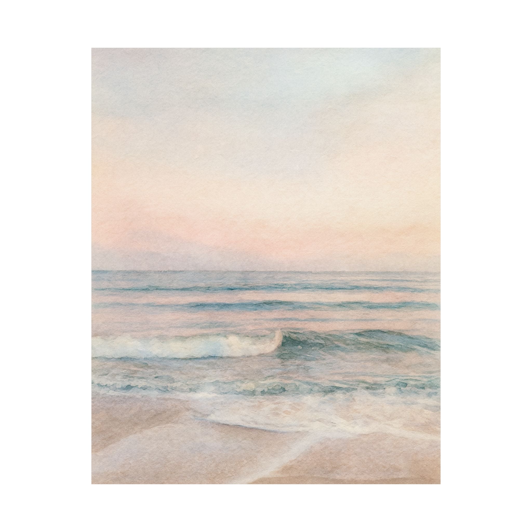 Pastel Waves Print