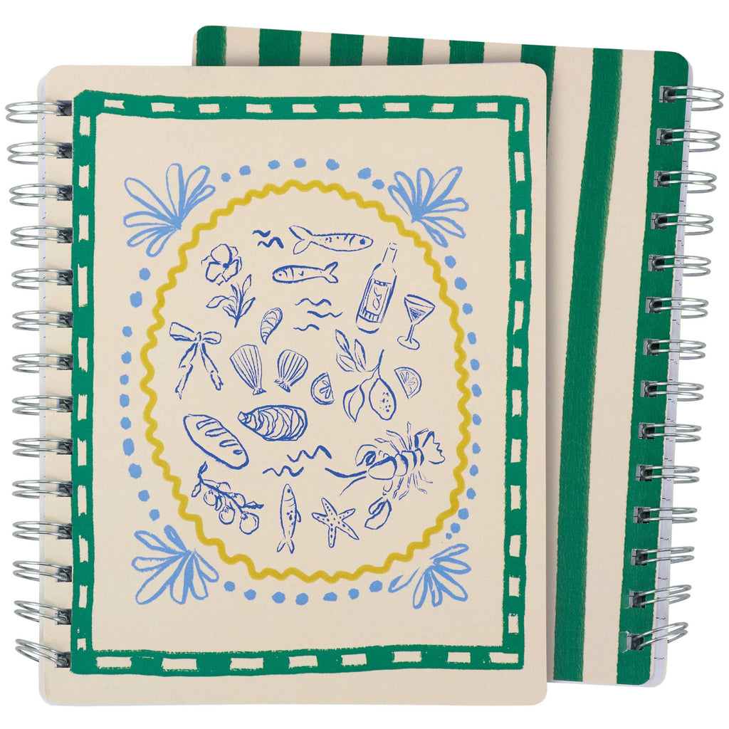 Italian Coastal Spiral Notebook