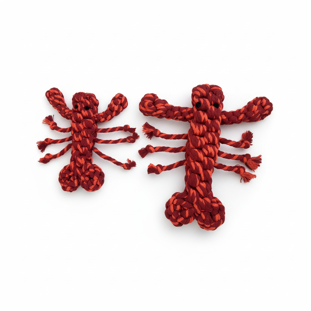 Lobster Pet Toy- 2 sizes