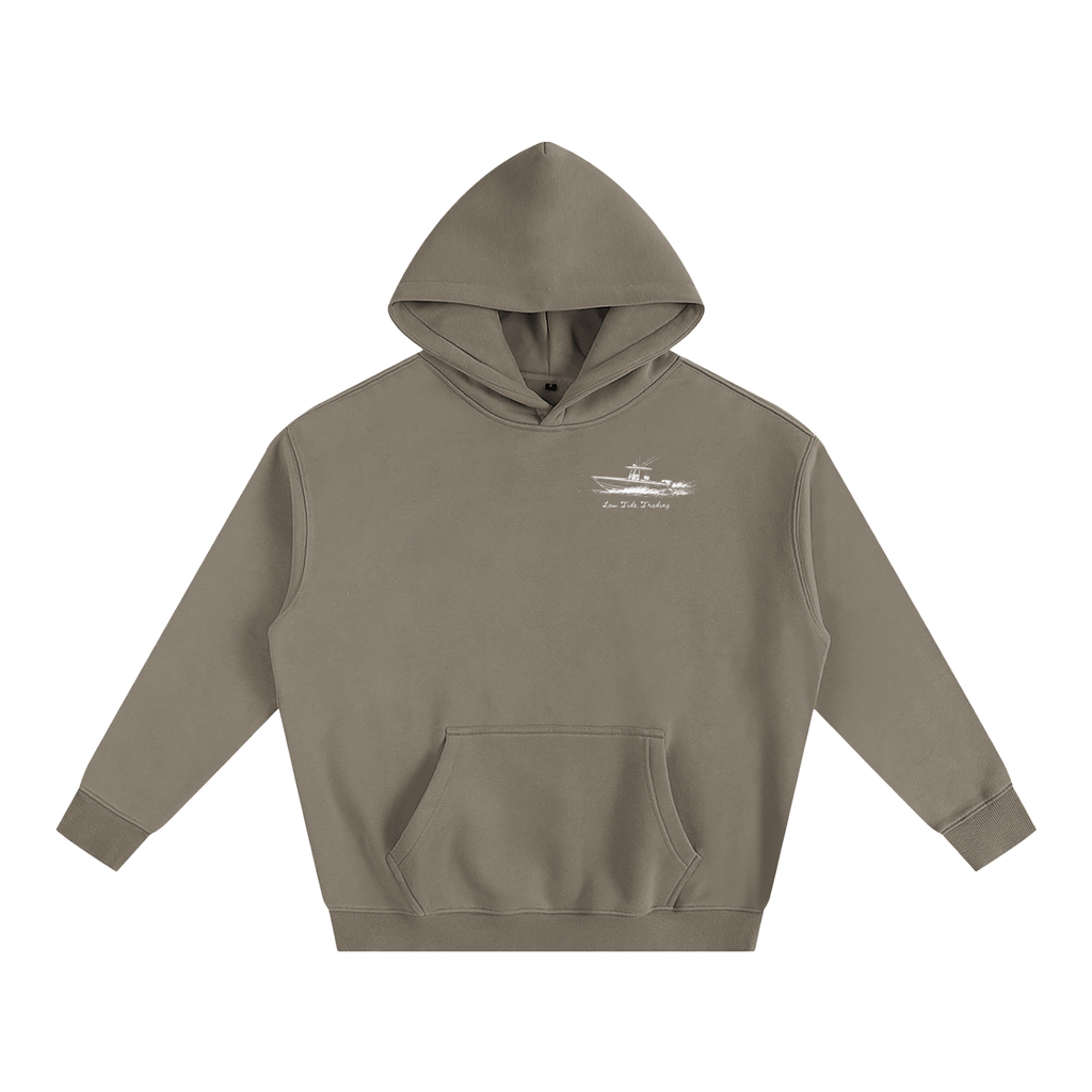 Low Tide Livin' Center Console- Oversized Fleece Hoodie