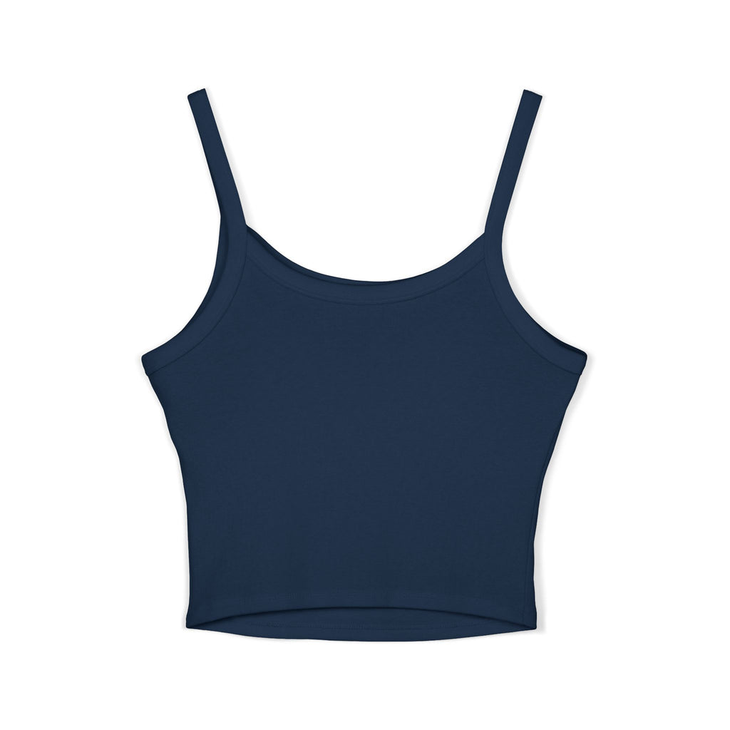 Crab Logo Women's Spaghetti Strap Tank Top — Nautical Beachy Summer Tee