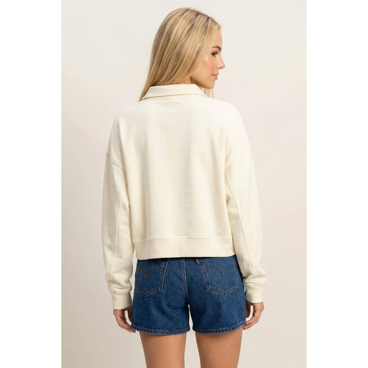 Vanilla Cream Henley