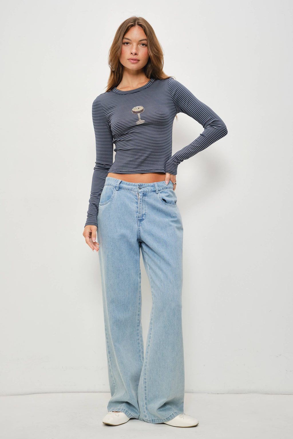 Espresso Martini Beaded Longsleeve