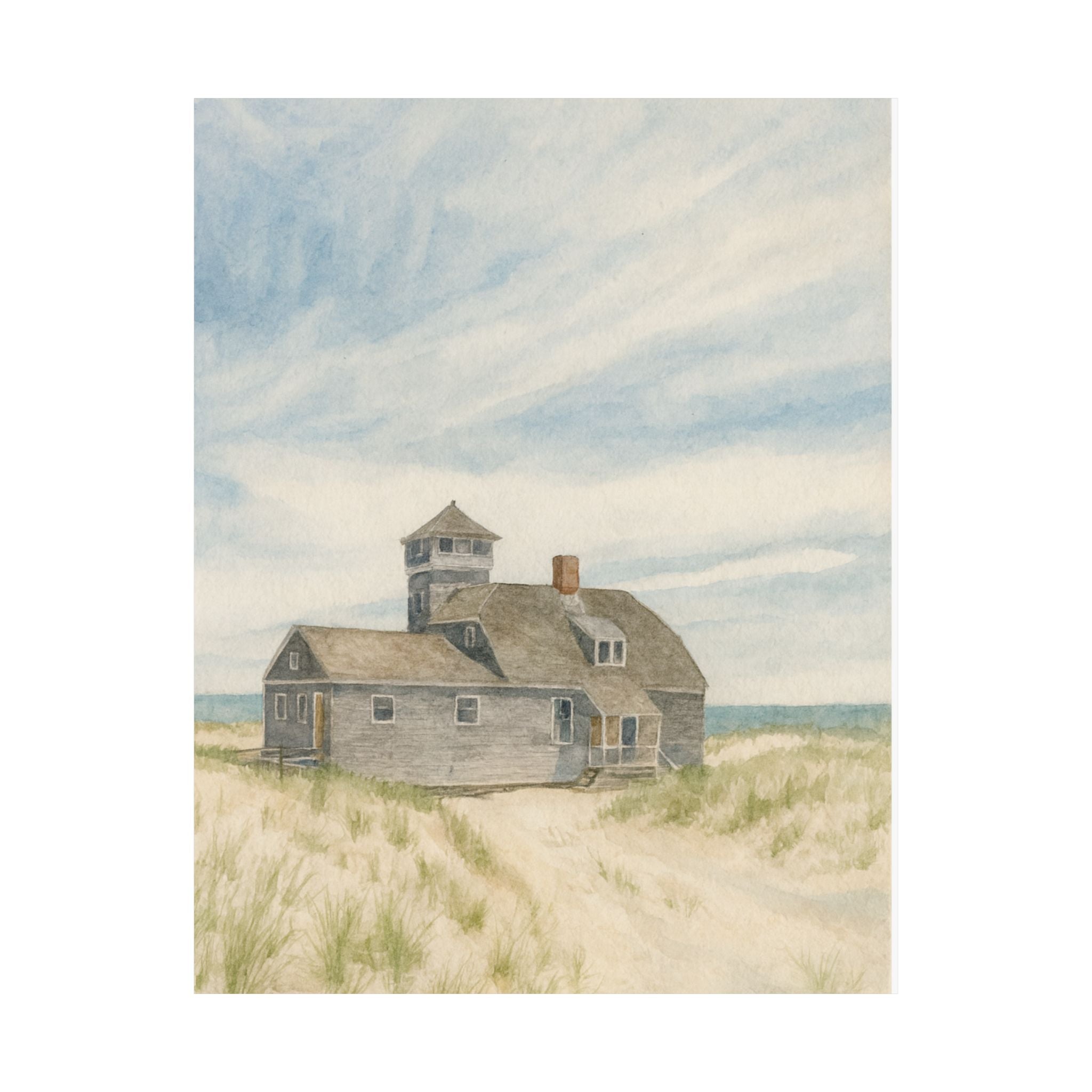 Nauset Beach House Print
