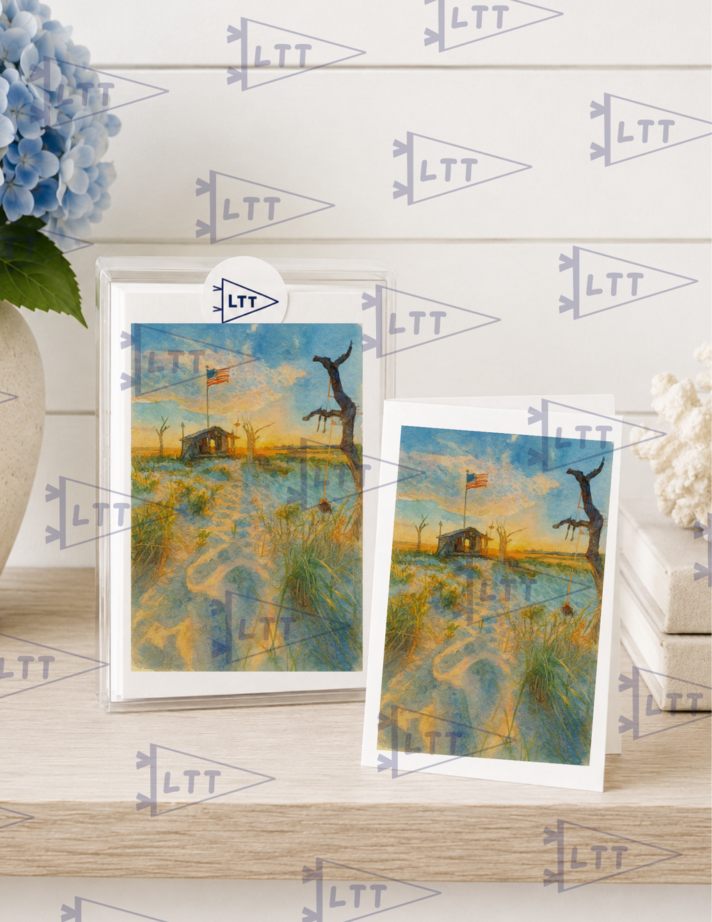 Nauset Shack Print and card