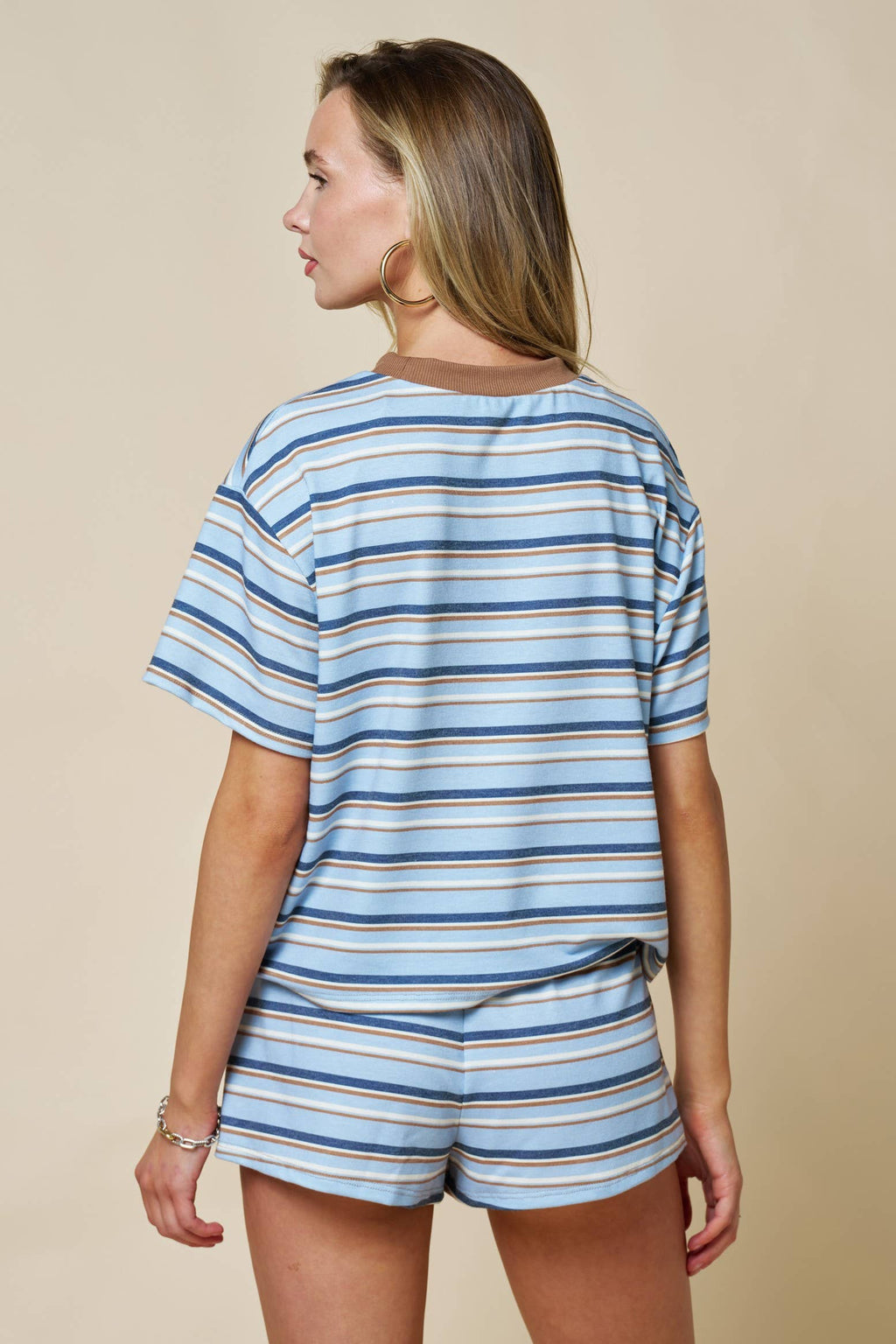Jocelyn stripe tee
