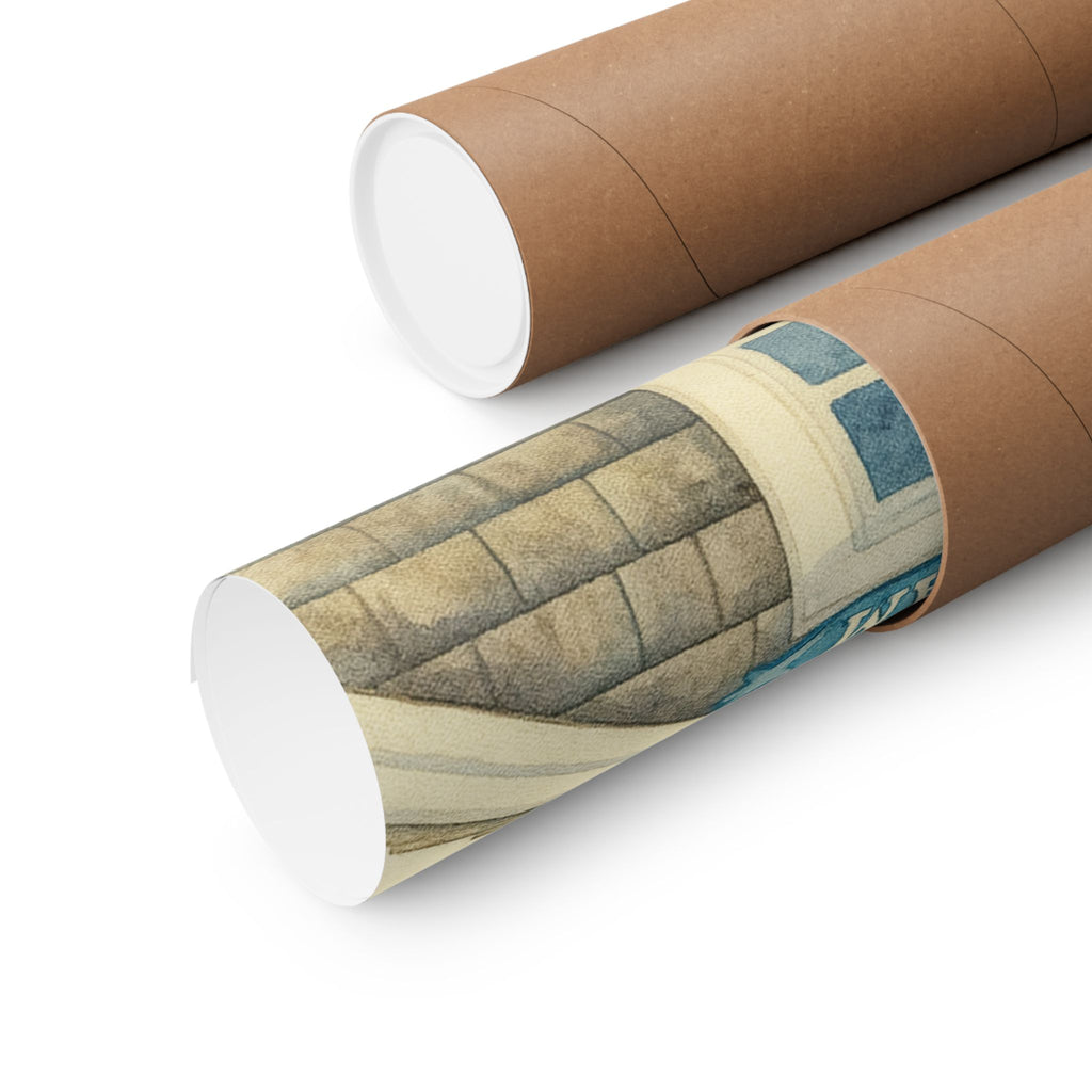 Chatham Whale House Print