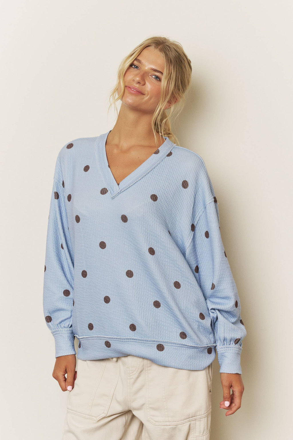 Jocelyn Polka Dot Set (top only)