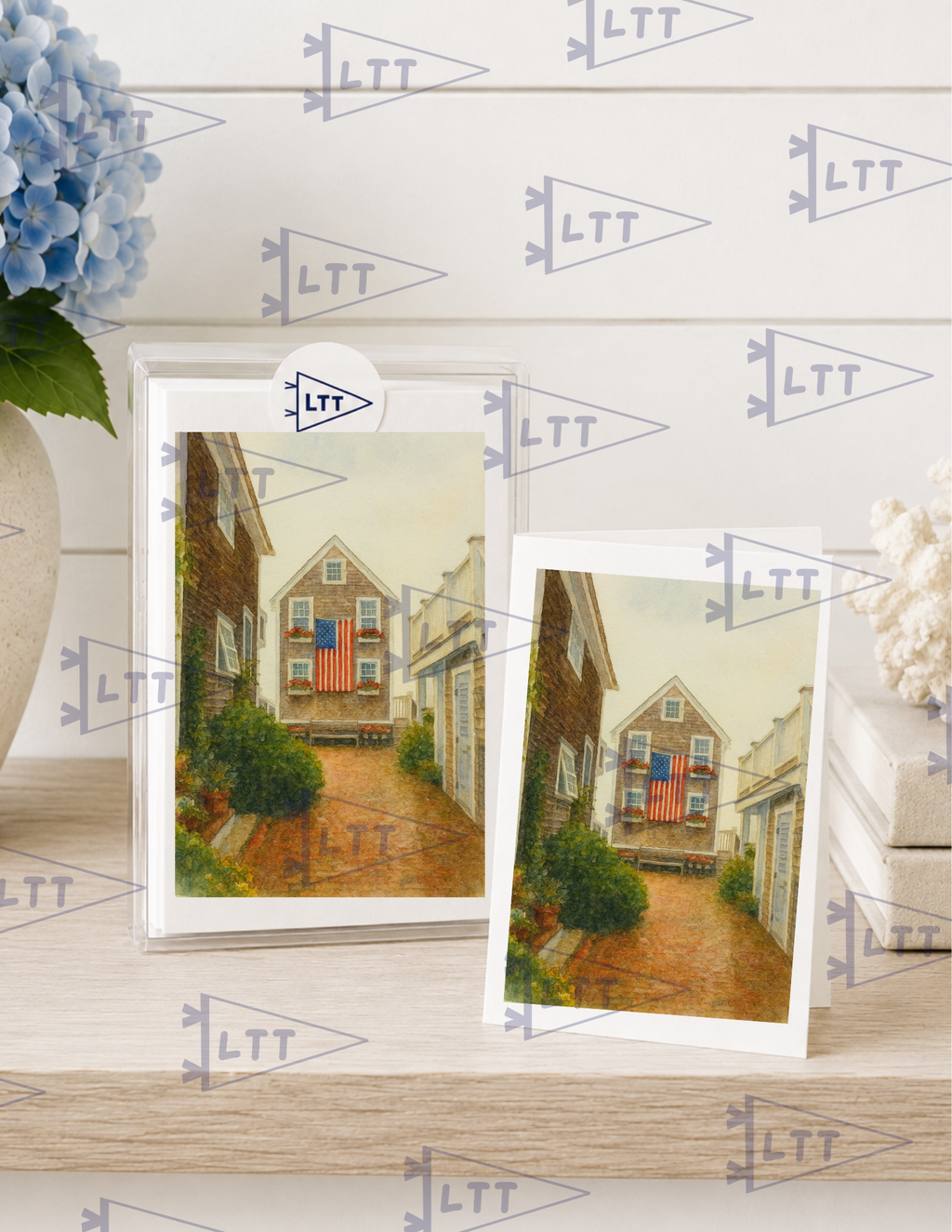 Ptown House Print and card