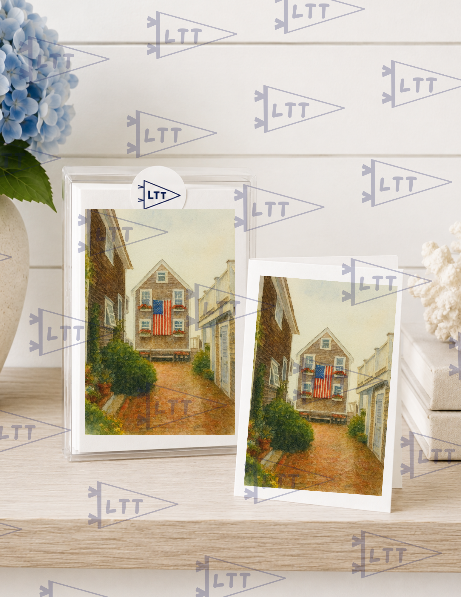 Ptown House Print and card