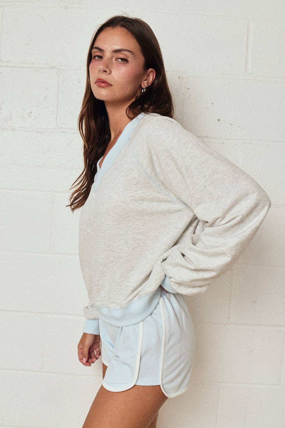 Harborside V Neck Pullover