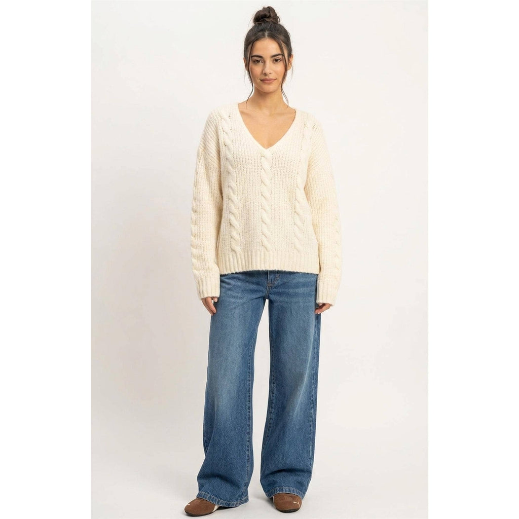 Cider Cable Knit Sweater