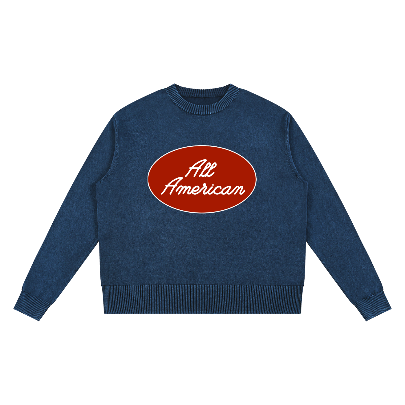 Mineral Wash Oversized Sweater