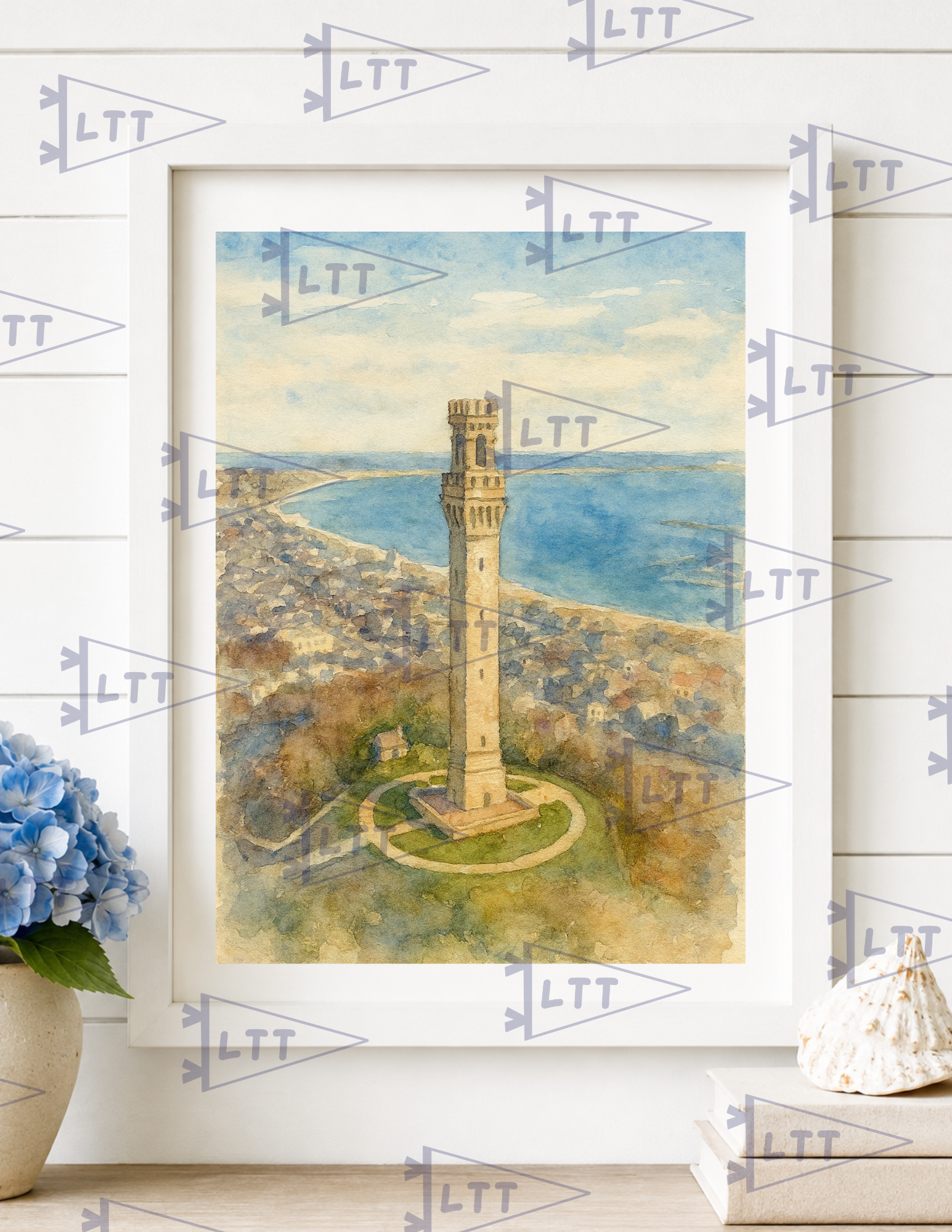 Ptown monument Print and card