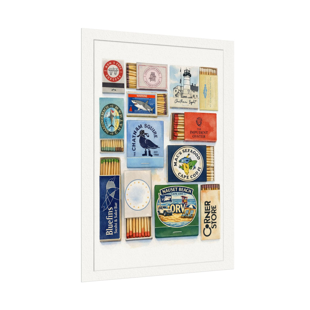 Chatham, MA - Matchbox print