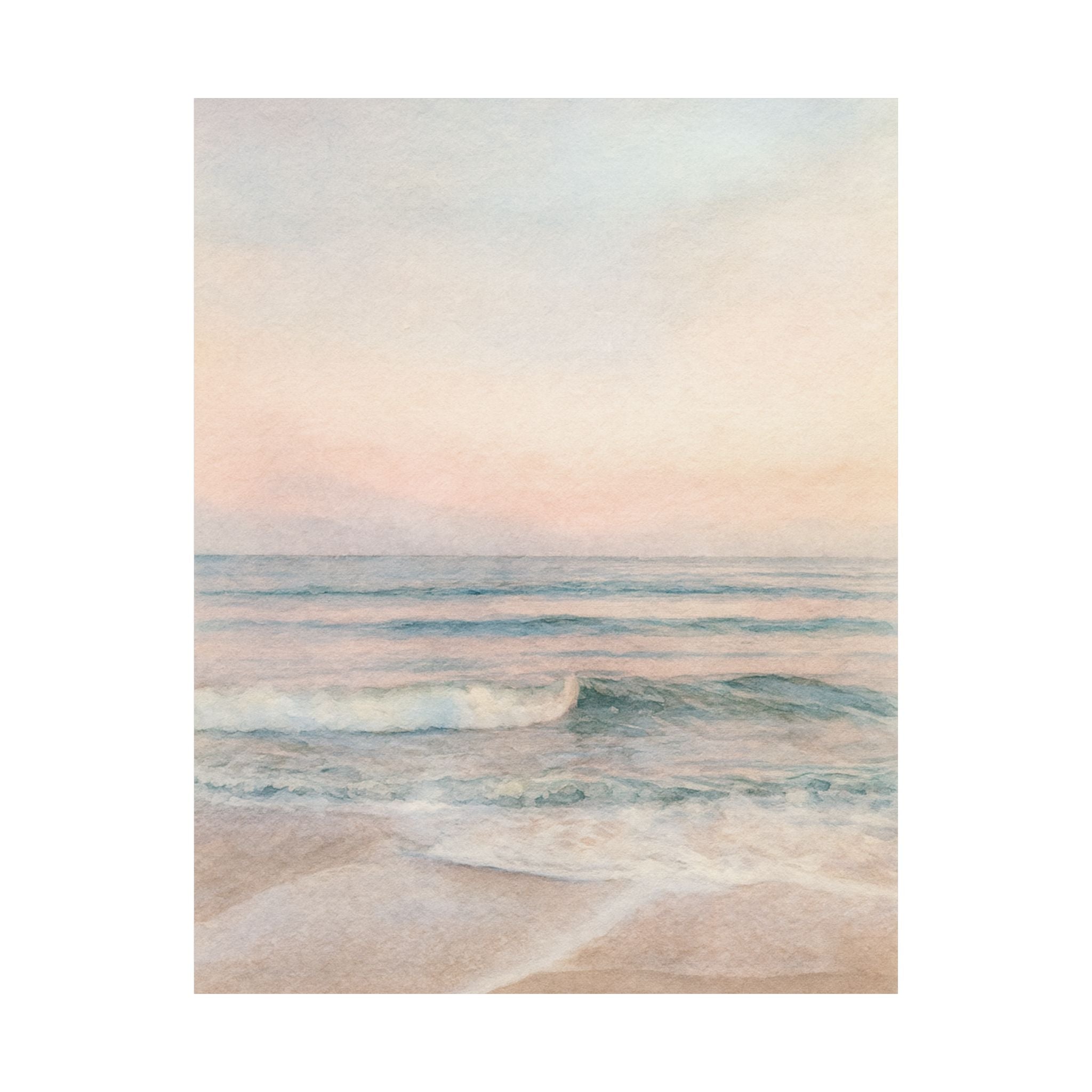 Pastel Waves Print