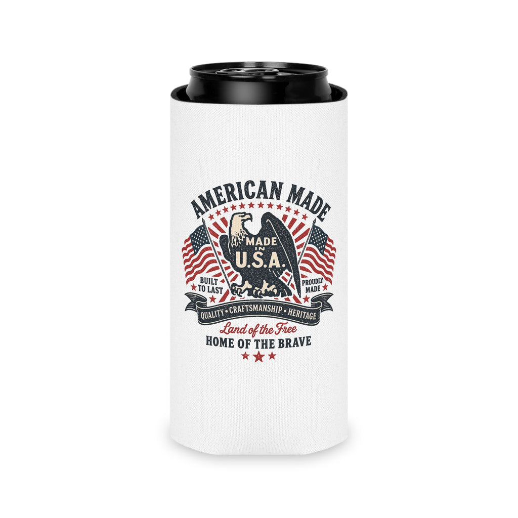 American Made Eagle Can Cooler