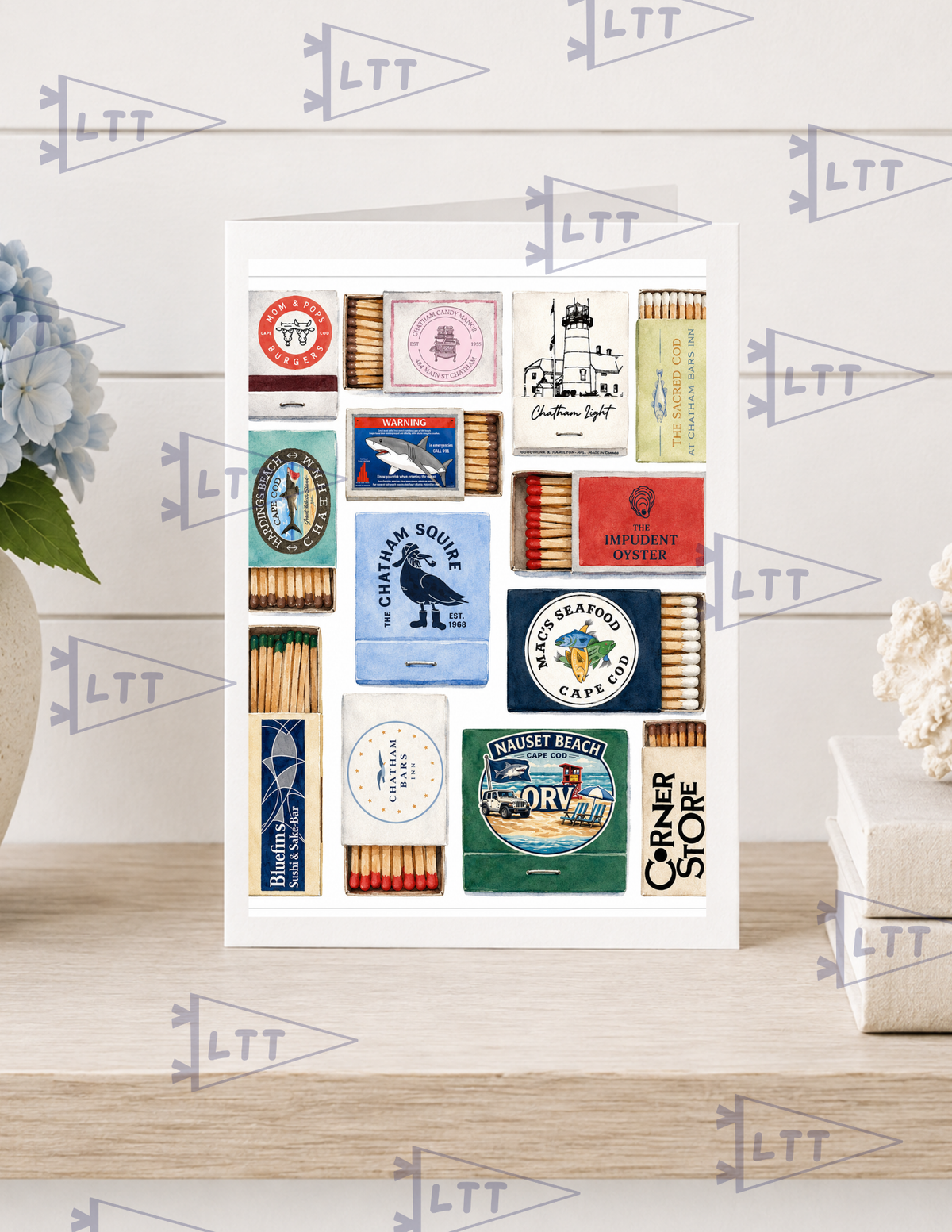 Chatham Matchbox print and card