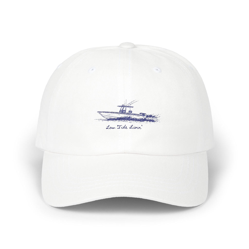 Low Tide Livin' Boat Classic Baseball Hat
