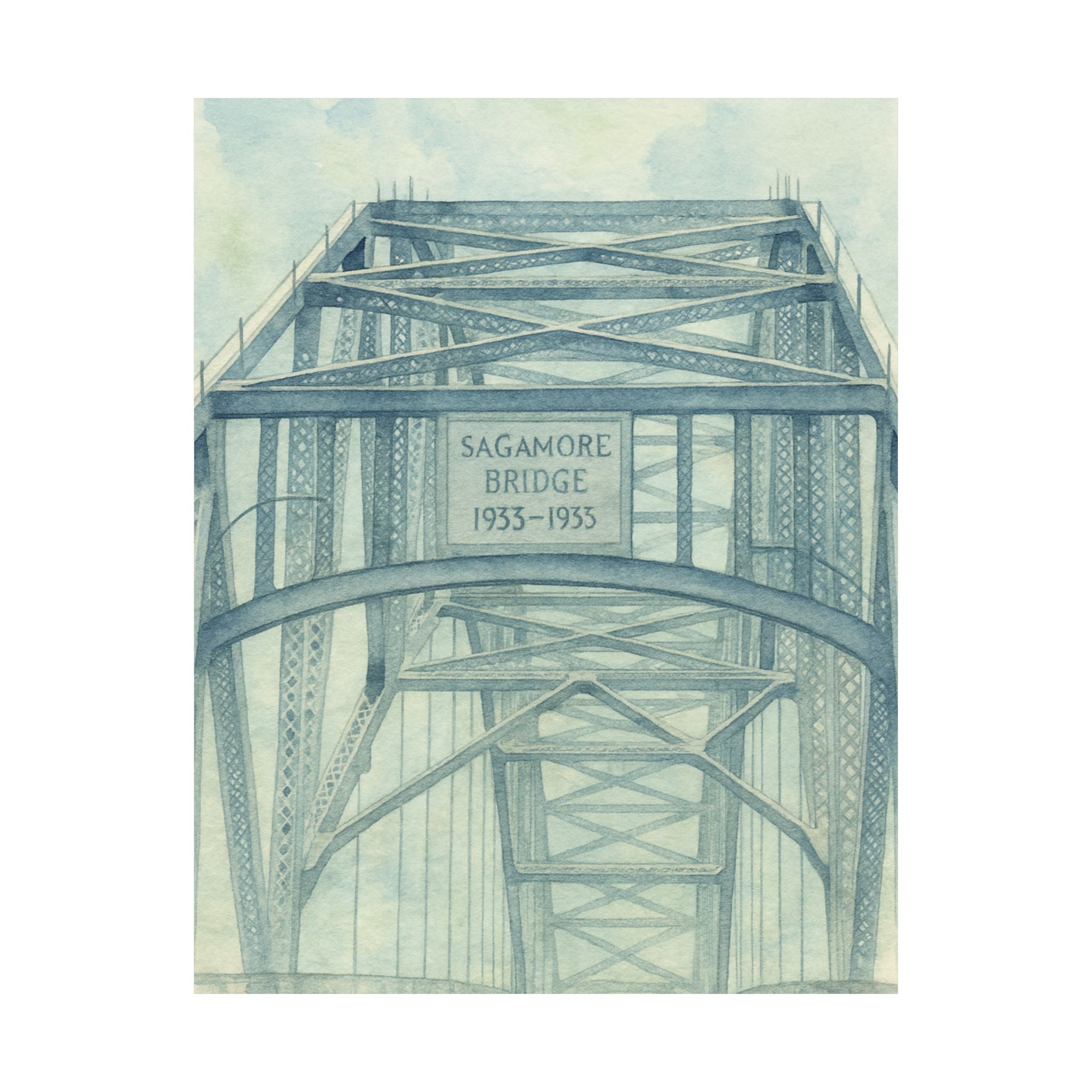 Sagamore Bridge Print