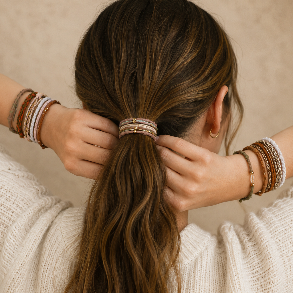 Hair Tie Bracelets -Great Gift