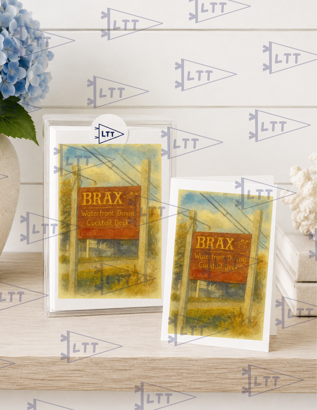 Brax landing Print and card