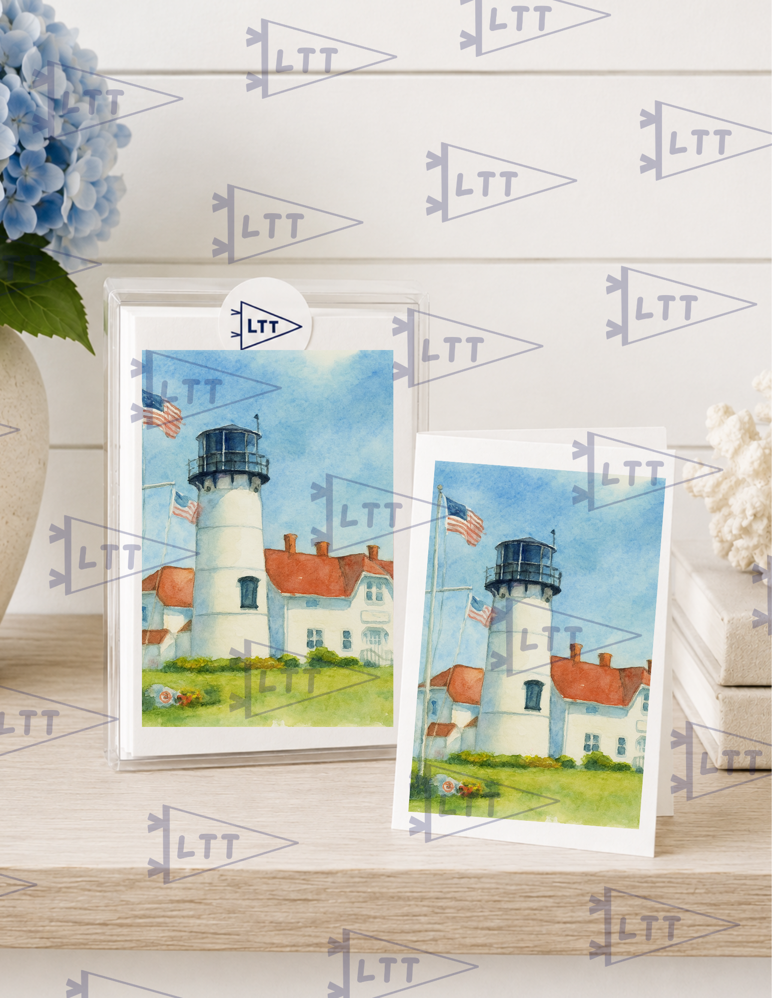 Nauset Lighthouse Print and card