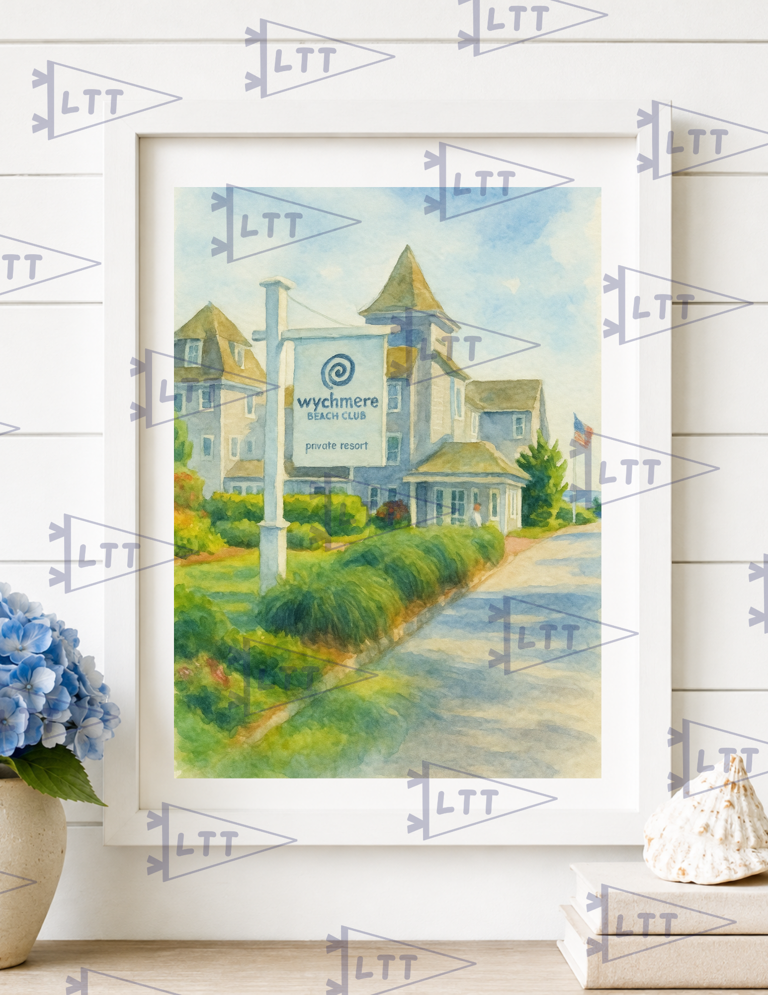 Wychmere Sign  Print and card