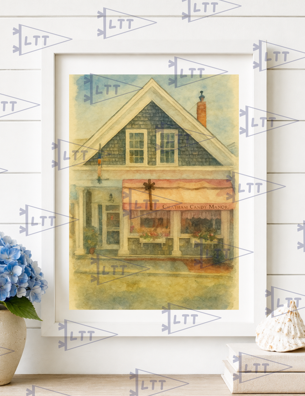 Chatham Candy Manor Print and card