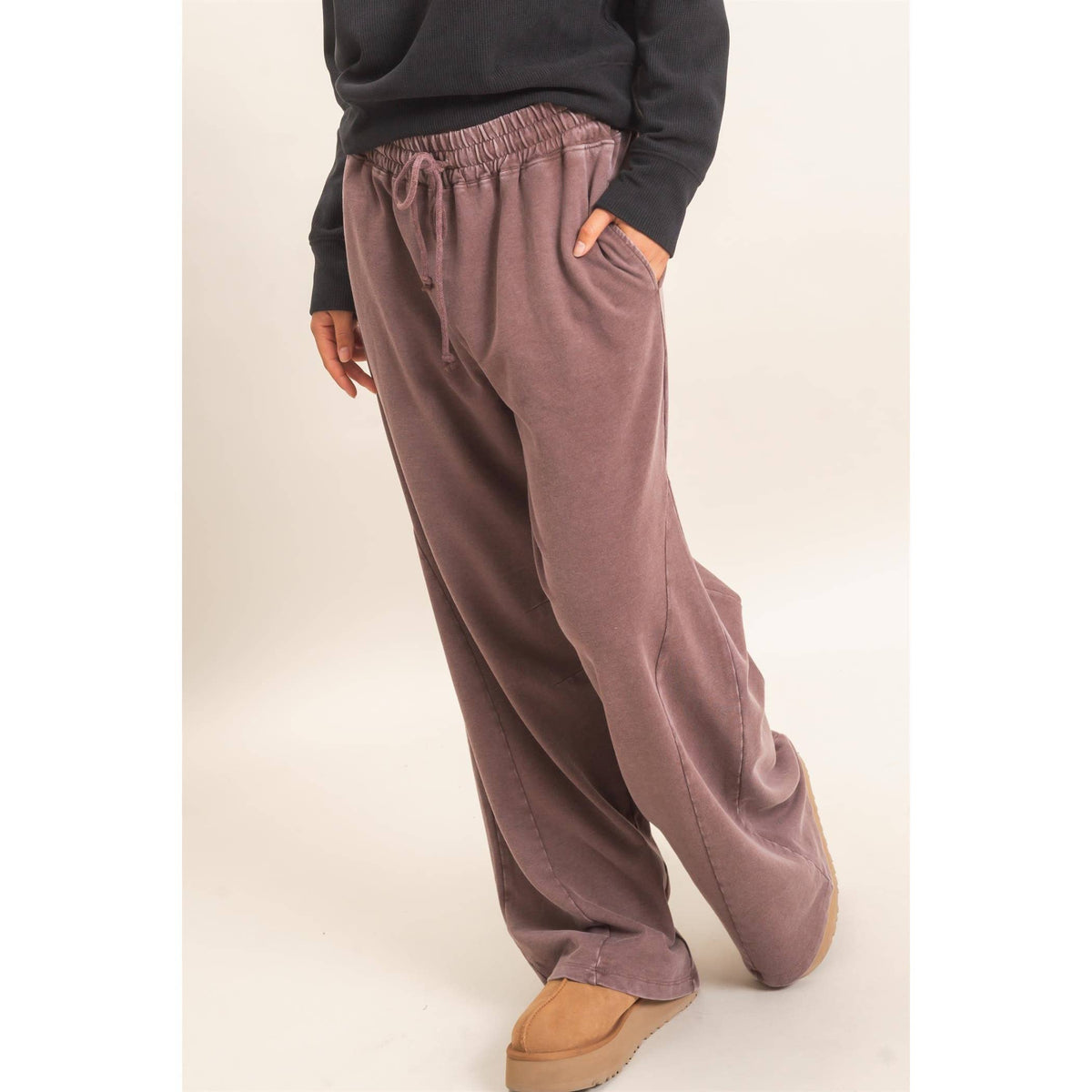 Emma Wide Leg Sweatpant