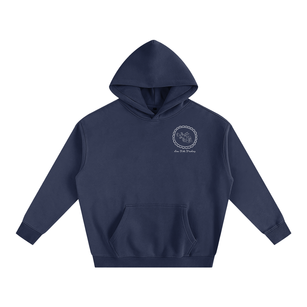 Low Tide Livin' Stamps- Oversized Fleece Hoodie