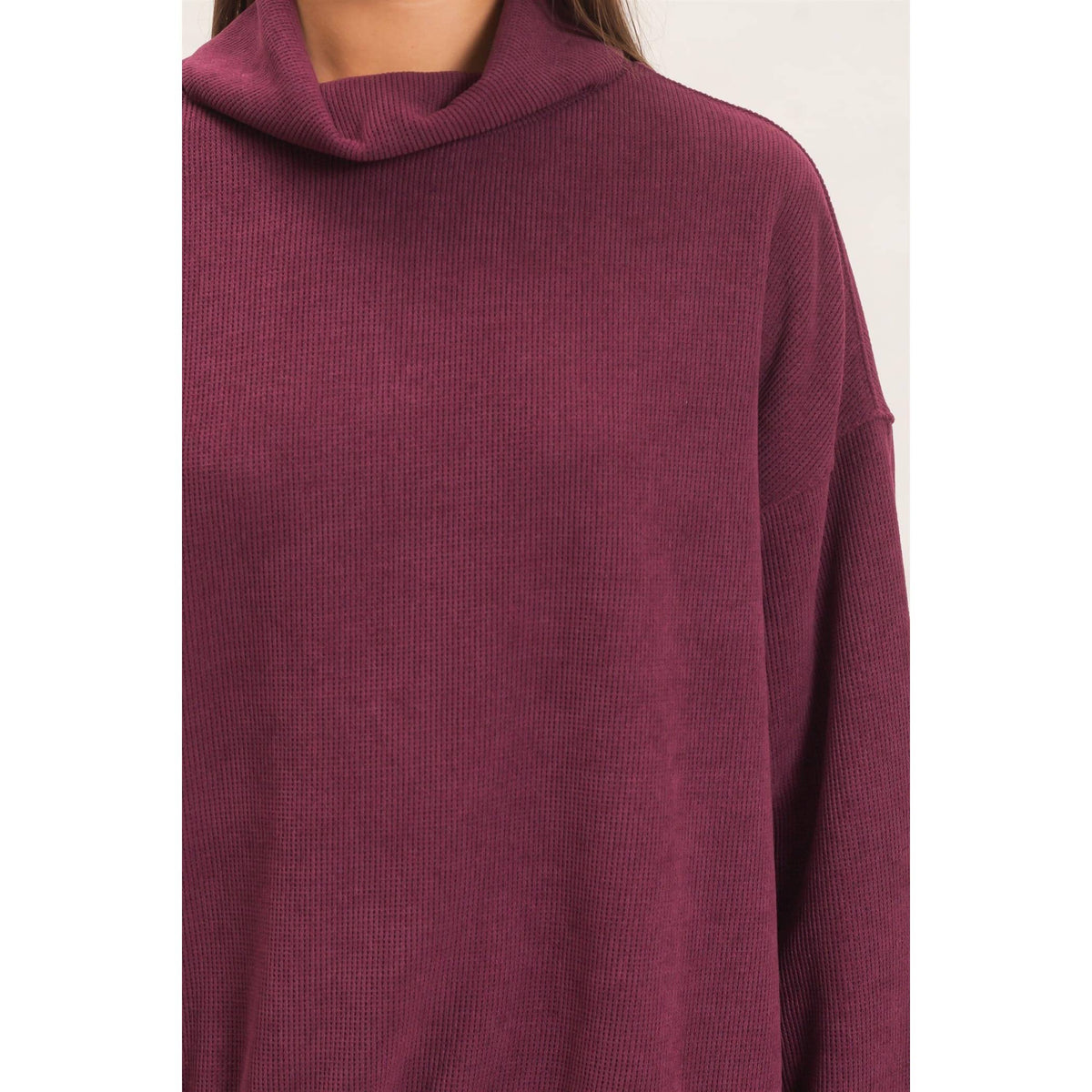 Mock neck Sweatshirt