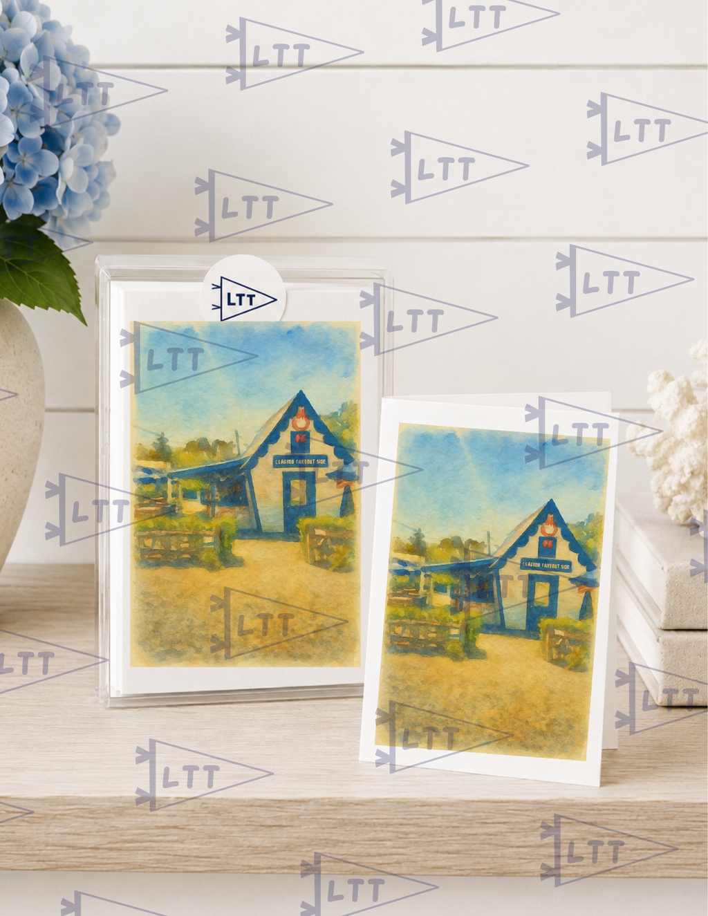 Dog House Print and card