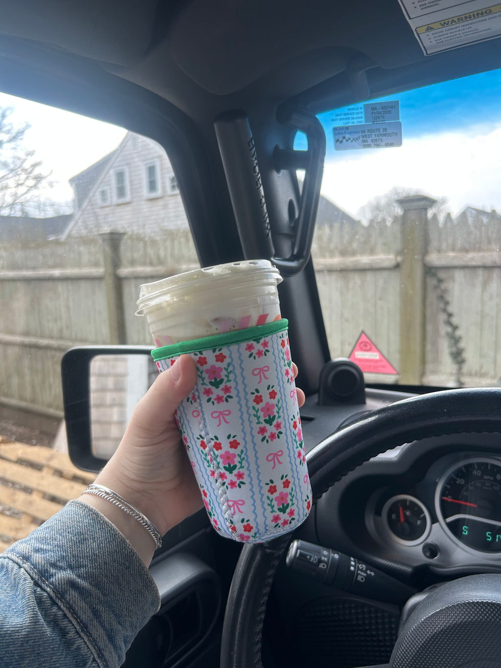 Cape cottage Garden- Coffee Sleeve