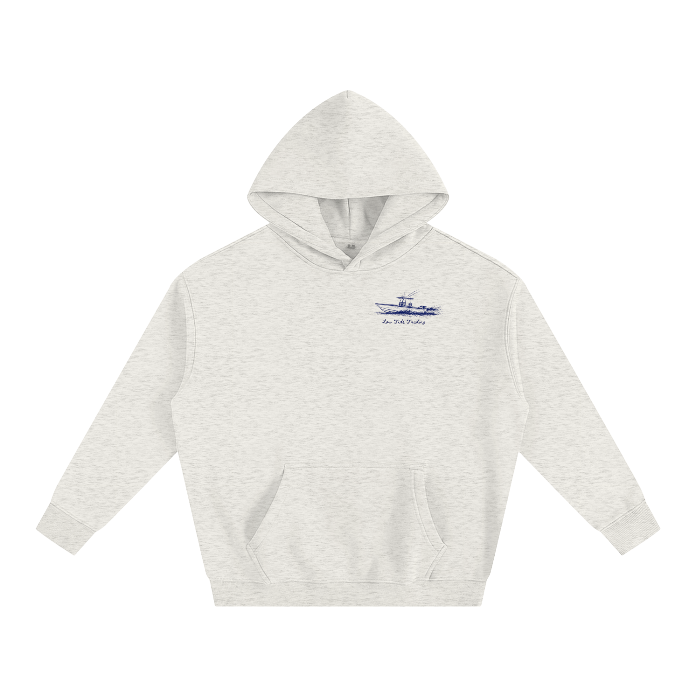 Low Tide Livin' Center Console- Oversized Fleece Hoodie