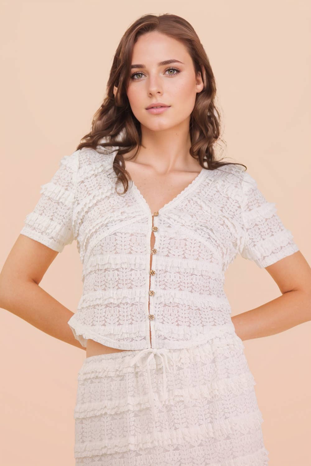 Lacey Girl Top