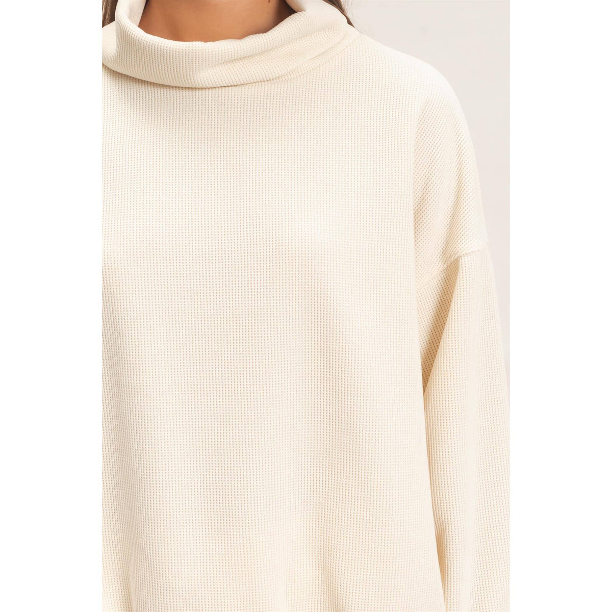 Mock neck Sweatshirt