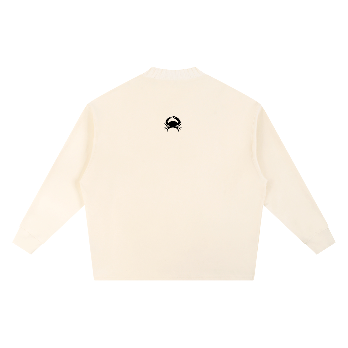 Knitted Round Neck Oversize Sweatshirt