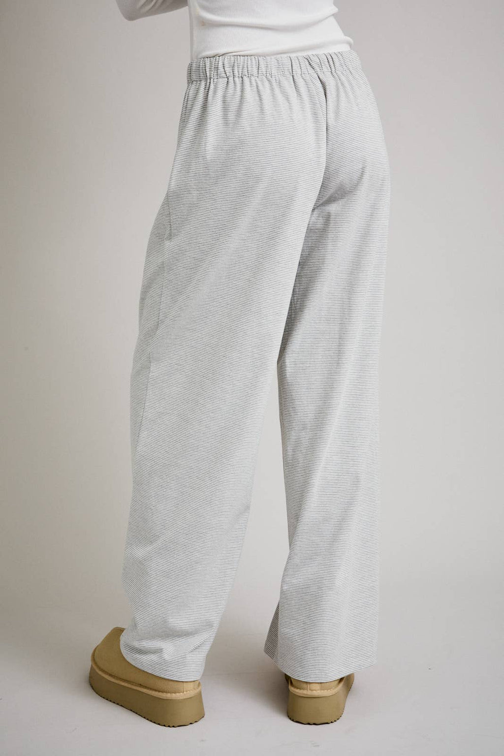 Bayside Striped Lounge pant- Low rise draw string pant