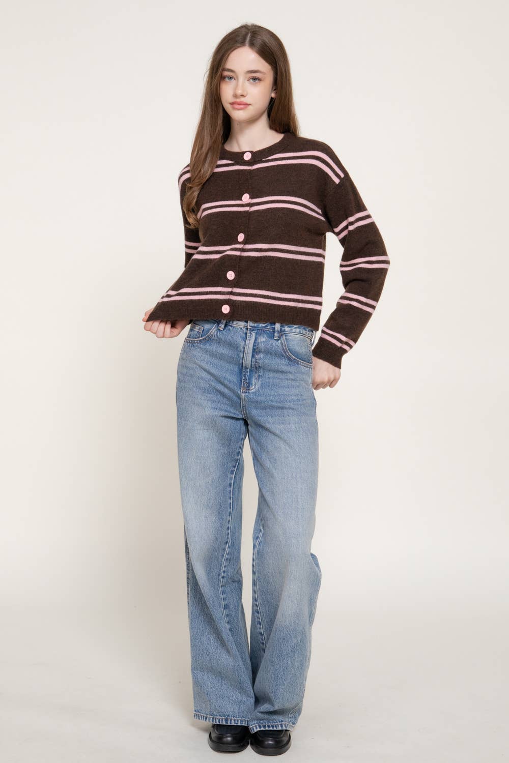 Blair Stripe Cardigan