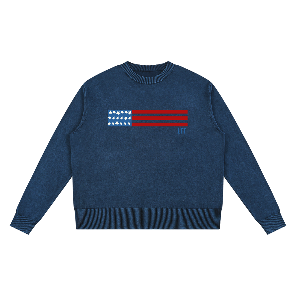 Mineral Wash Oversized Sweater