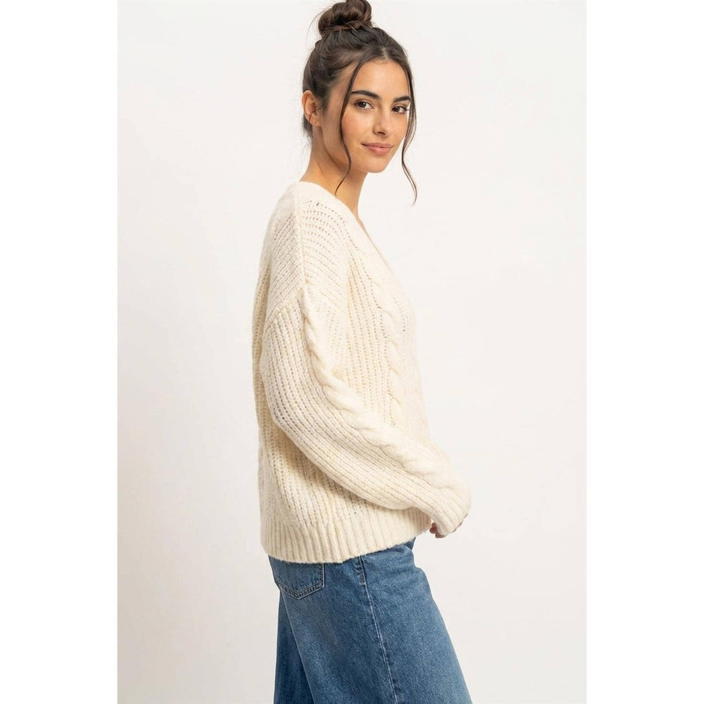 Cider Cable Knit Sweater