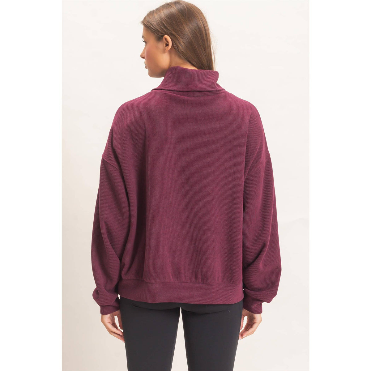 Mock neck Sweatshirt