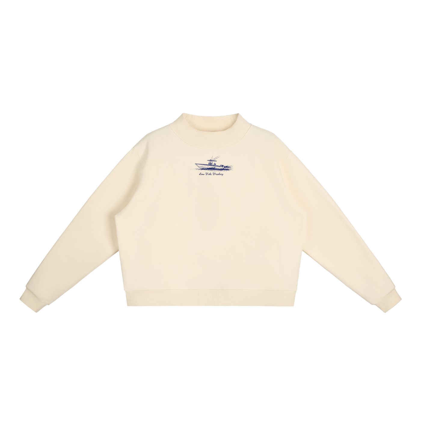 Low Tide Classic Mock-Neck Sweatshirt