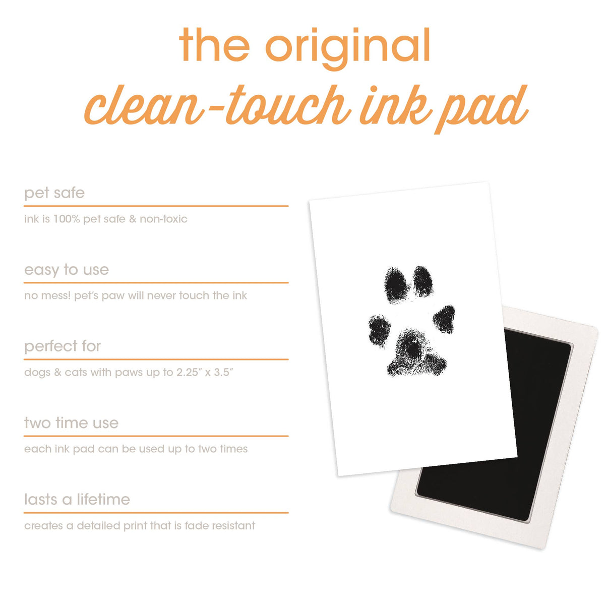 Pet Pawprint No mess