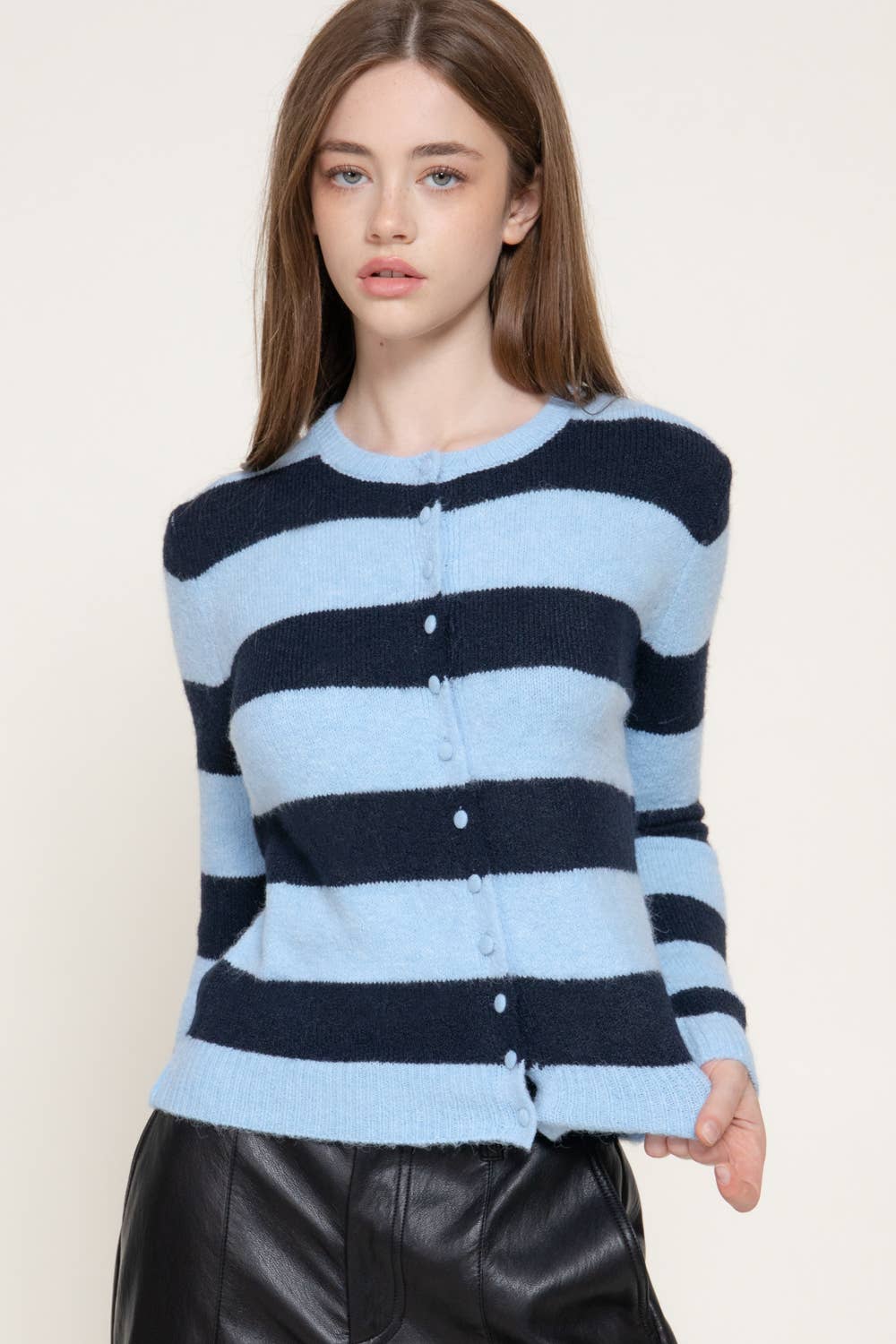Madeline stripe cardigan