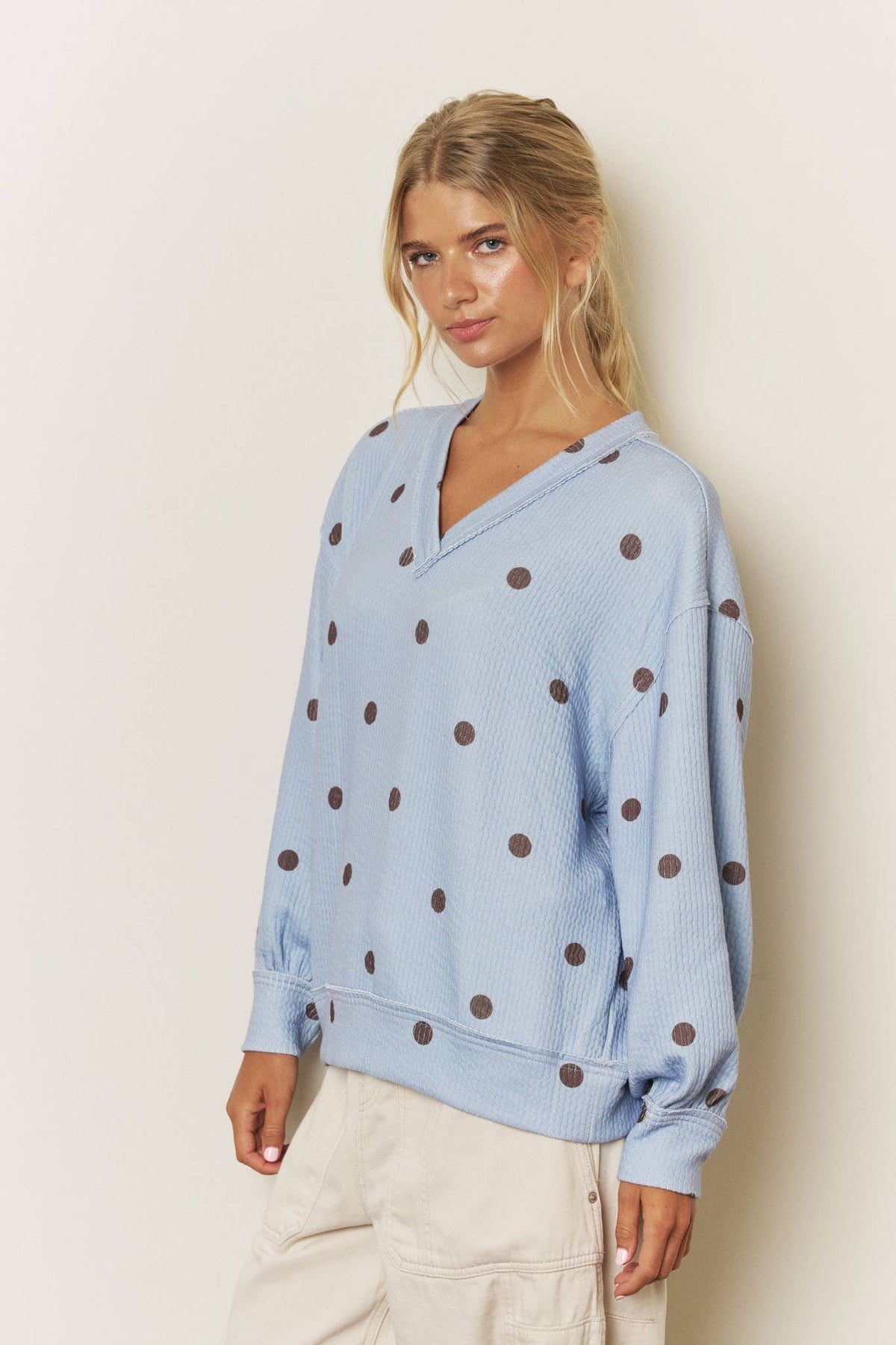Jocelyn Polka Dot Set (top only)