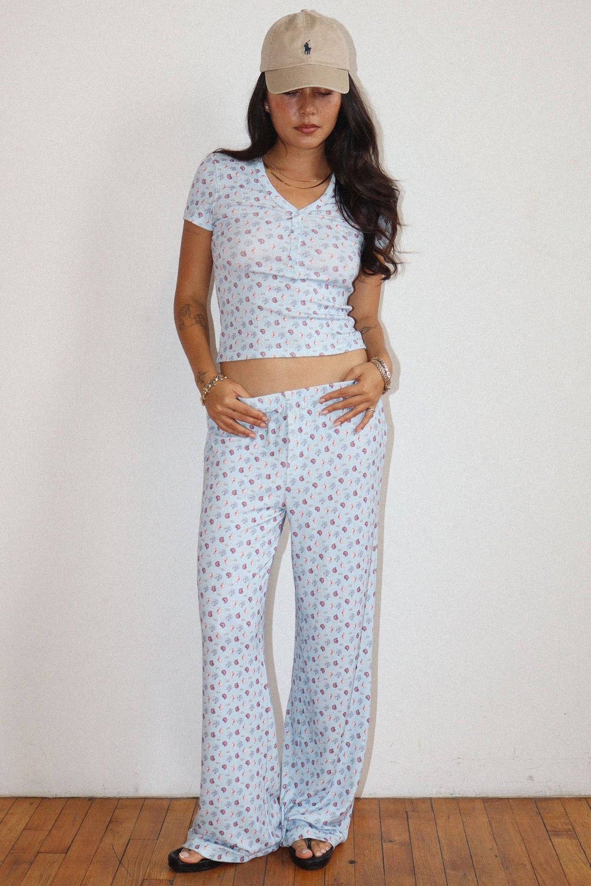 Shelly PJ Set (ocean)